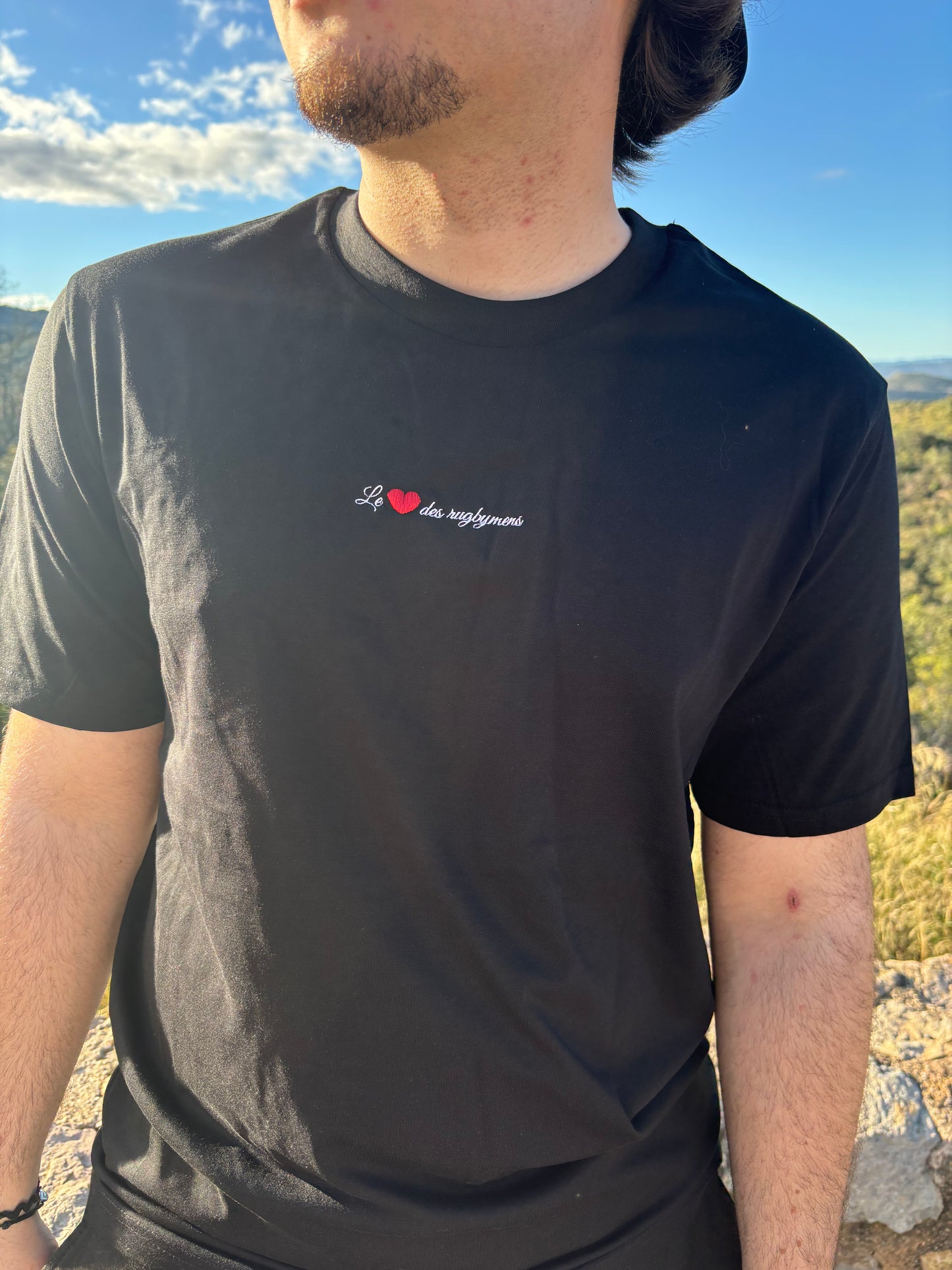 T-shirt le coeur des rugbymens