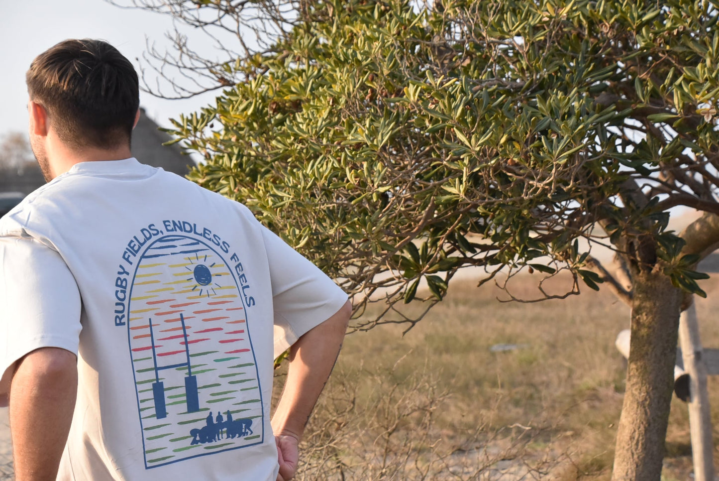 T-shirt manches courtes arc en ciel