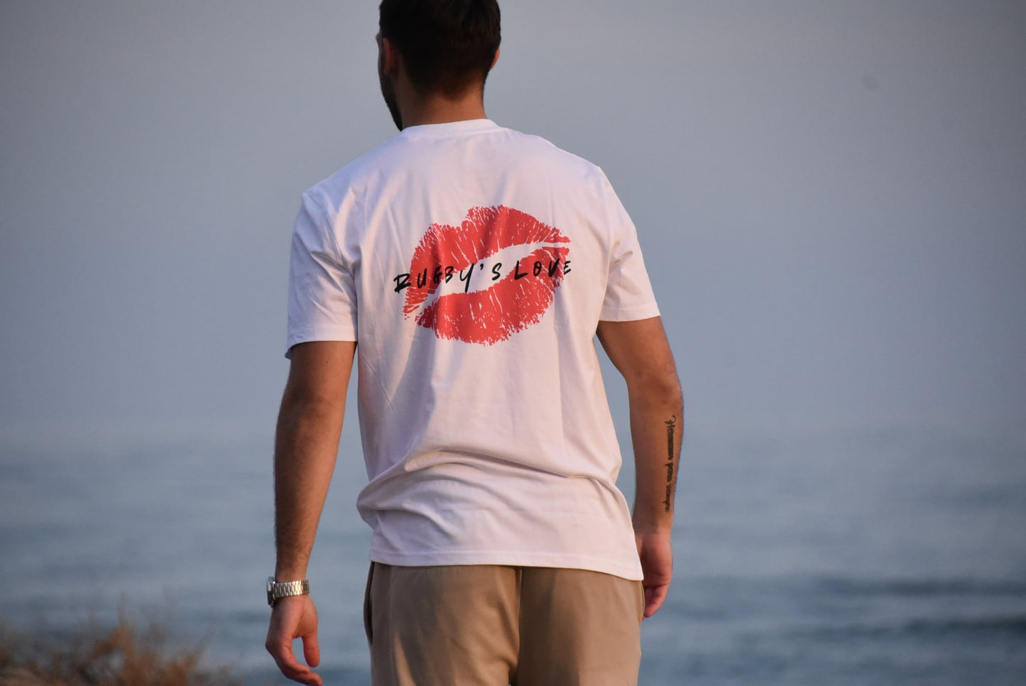 T-shirt bisous rugby's love